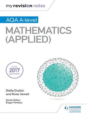 cover image of AQA A Level Maths (Applied)